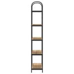 Casa si Gradina - Mobilier - Biblioteci si rafturi - Biblioteci - Raft pentru carti stejar artizanal 80 x 30 x 183 cm - Infinity.ro