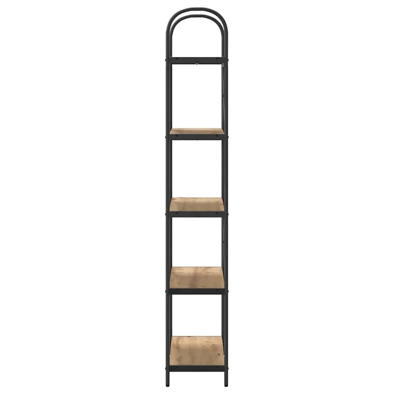 Casa si Gradina - Mobilier - Biblioteci si rafturi - Biblioteci - Raft pentru carti stejar artizanal 80 x 30 x 183 cm - Infinity.ro