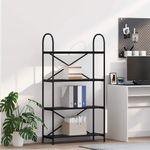 Casa si Gradina - Mobilier - Biblioteci si rafturi - Biblioteci - Raft pentru carti Stejar negru 80 x 30 x 146 cm Lemn compozit - Infinity.ro