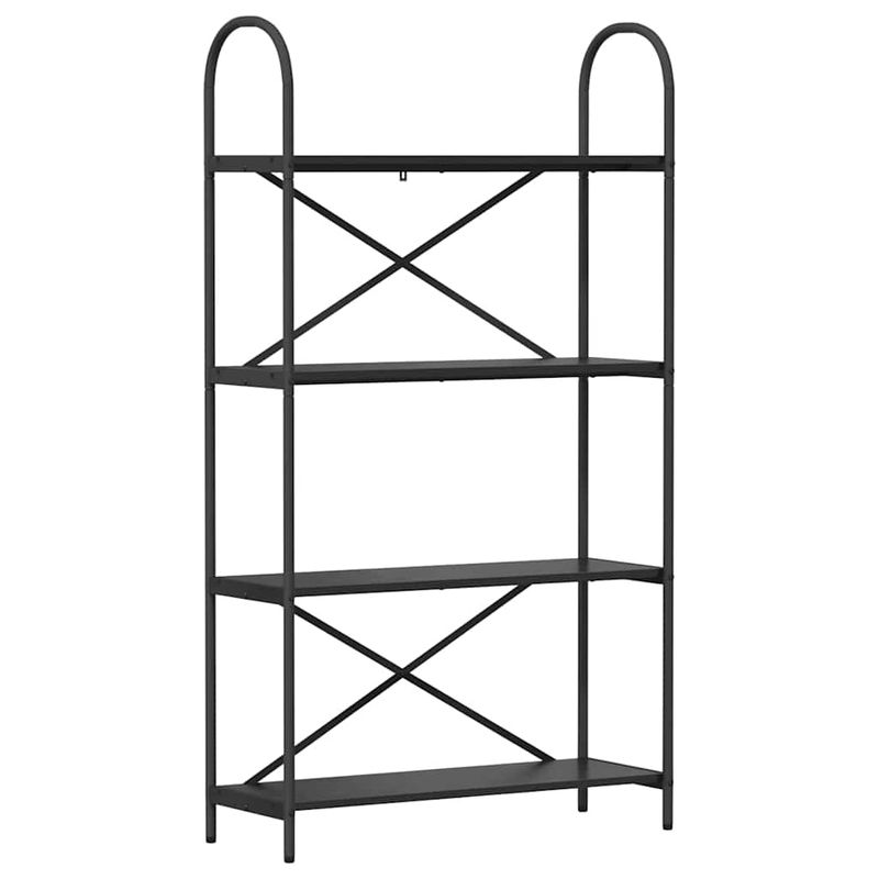 Casa si Gradina - Mobilier - Biblioteci si rafturi - Biblioteci - Raft pentru carti Stejar negru 80 x 30 x 146 cm Lemn compozit - Infinity.ro
