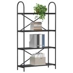 Casa si Gradina - Mobilier - Biblioteci si rafturi - Biblioteci - Raft pentru carti Stejar negru 80 x 30 x 146 cm Lemn compozit - Infinity.ro
