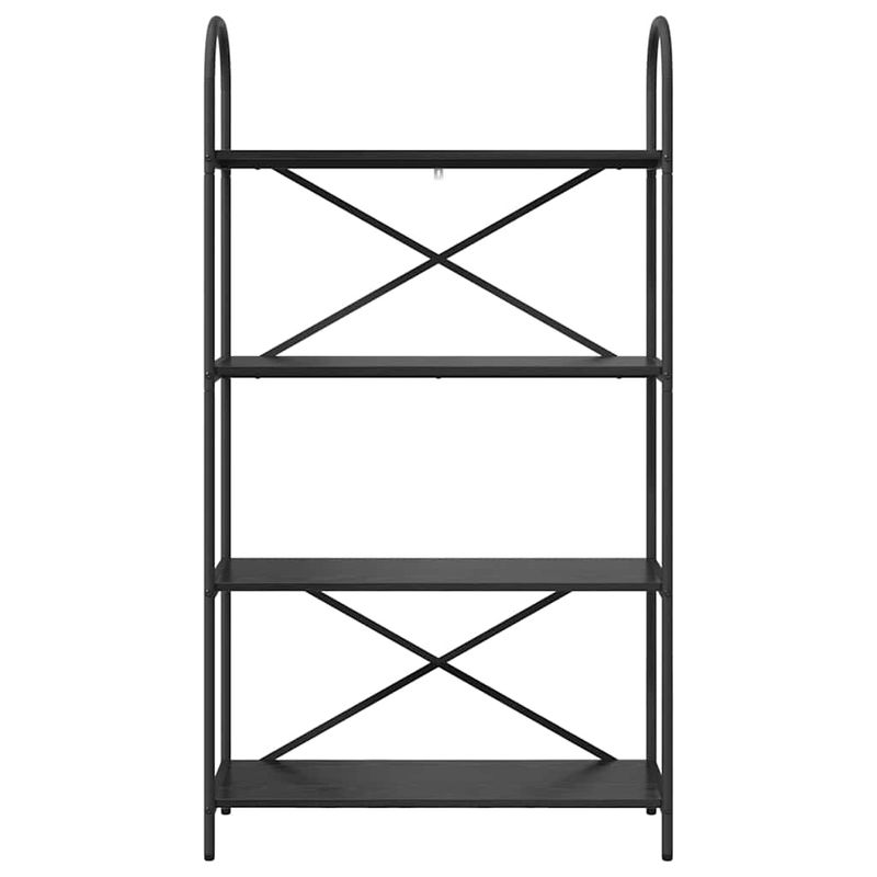 Casa si Gradina - Mobilier - Biblioteci si rafturi - Biblioteci - Raft pentru carti Stejar negru 80 x 30 x 146 cm Lemn compozit - Infinity.ro