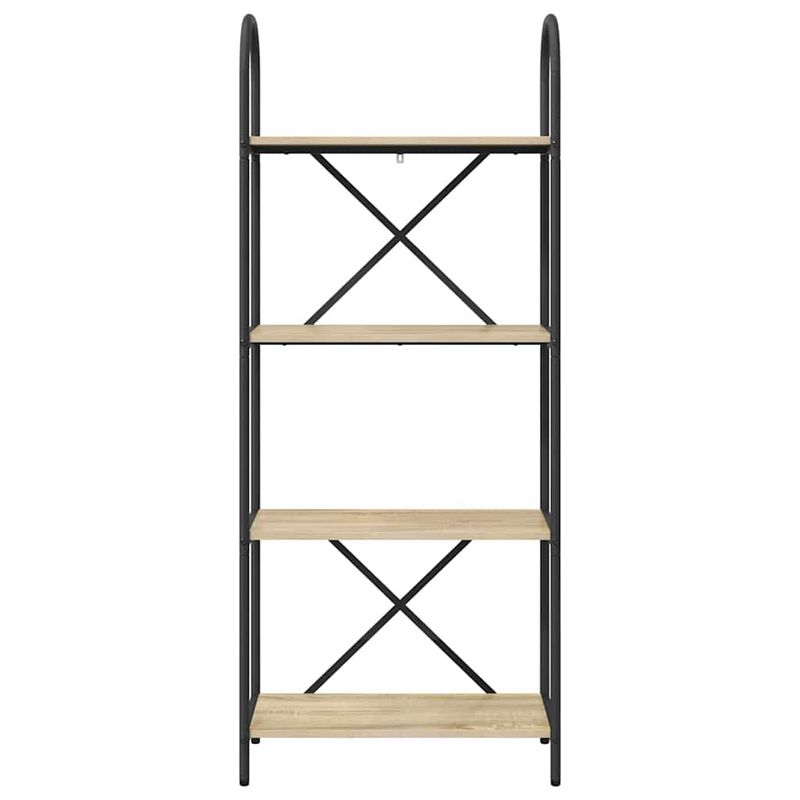 Casa si Gradina - Mobilier - Biblioteci si rafturi - Biblioteci - Raft pentru carti Stejar sonoma 60 x 30 x 146 cm Lemn compozit - Infinity.ro