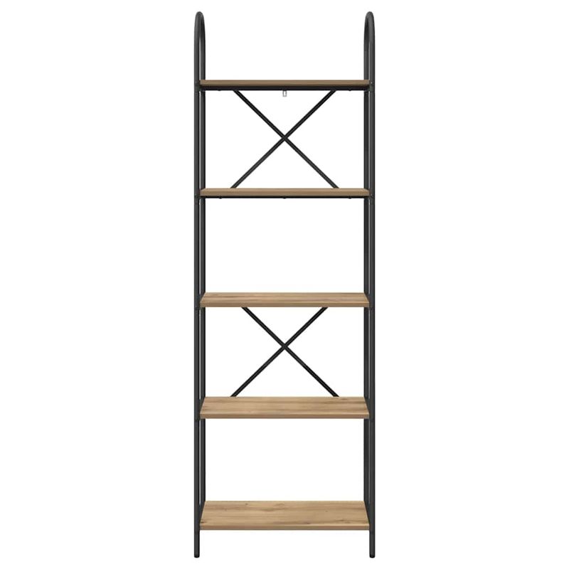 Casa si Gradina - Mobilier - Biblioteci si rafturi - Biblioteci - Raft pentru carti stejar artizanal 60 x 30 x 183 cm - Infinity.ro