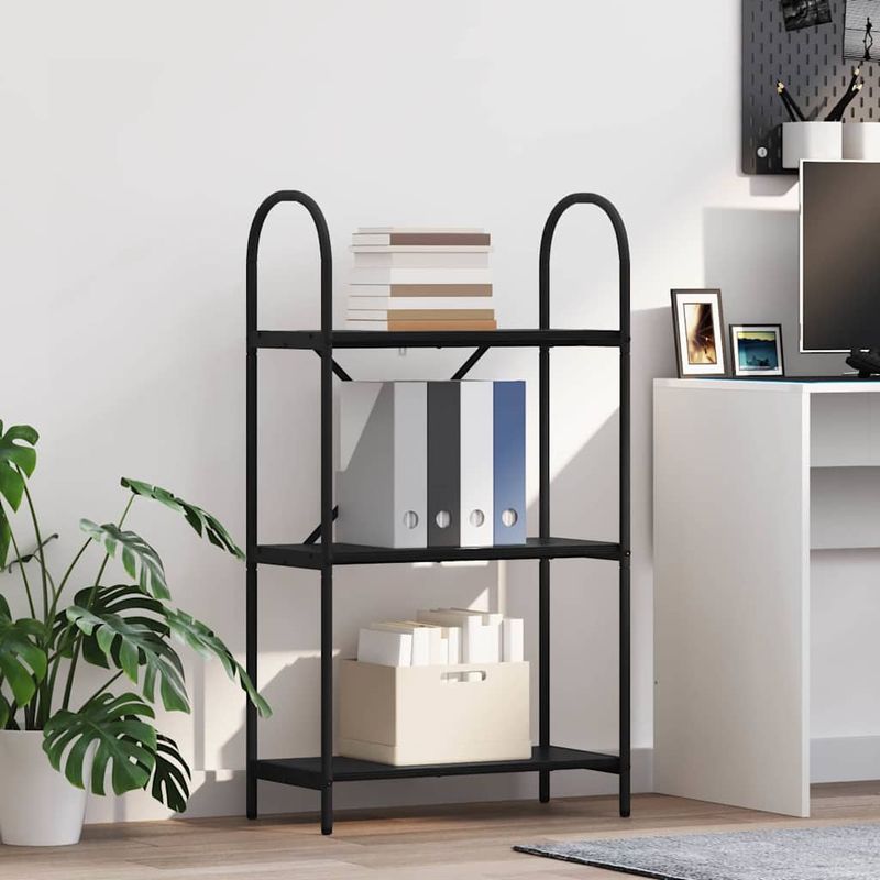 Casa si Gradina - Mobilier - Biblioteci si rafturi - Biblioteci - Raft pentru carti Stejar negru 60 x 30 x 109 cm Lemn compozit - Infinity.ro