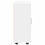 Casa si Gradina - Mobilier - Seturi de mobilier - Seturi living - Bufet cu raft cu usa Alb 55.5 x 29 x 100 cm Lemn compozit - Infinity.ro