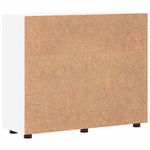 Casa si Gradina - Mobilier - Seturi de mobilier - Seturi living - Bufet cu raft cu usa Alb 55.5 x 29 x 100 cm Lemn compozit - Infinity.ro