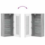 Casa si Gradina - Mobilier - Seturi de mobilier - Seturi living - Cabinet suspendat sonoma gri 55 x 29 x 100 cm Lemn compozit - Infinity.ro