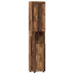 Casa si Gradina - Mobilier - Mobilier baie - Corpuri baie - Dulap de Baie TULUM Lemn vechi 37 x 31.5 x 203 cm Lemn compozit - Infinity.ro