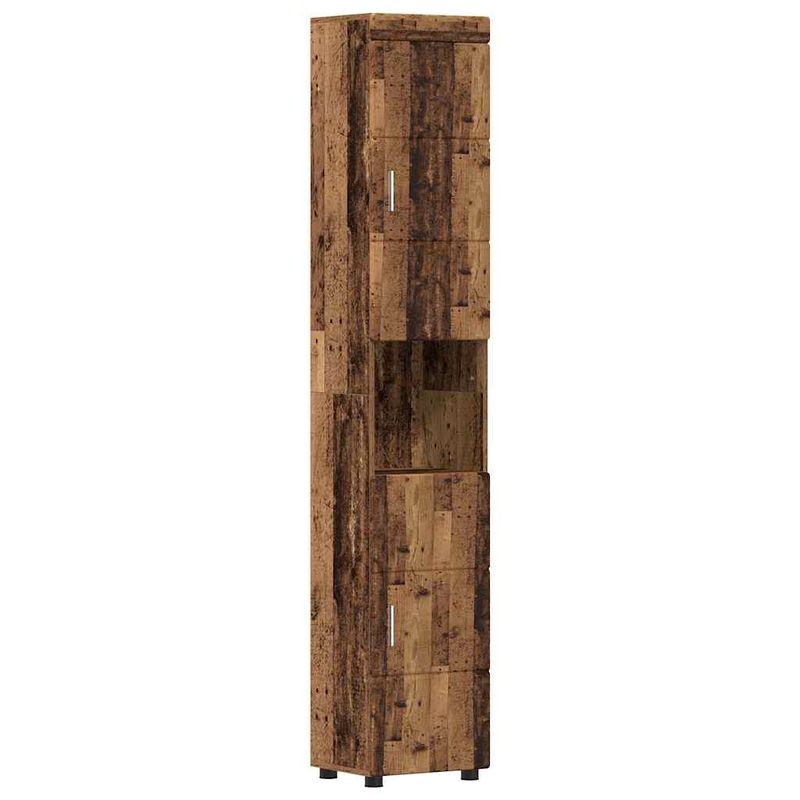 Casa si Gradina - Mobilier - Mobilier baie - Corpuri baie - Dulap de Baie TULUM Lemn vechi 37 x 31.5 x 203 cm Lemn compozit - Infinity.ro