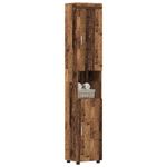 Casa si Gradina - Mobilier - Mobilier baie - Corpuri baie - Dulap de Baie TULUM Lemn vechi 37 x 31.5 x 203 cm Lemn compozit - Infinity.ro
