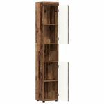 Casa si Gradina - Mobilier - Mobilier baie - Corpuri baie - Dulap de Baie TULUM Lemn vechi 37 x 31.5 x 203 cm Lemn compozit - Infinity.ro