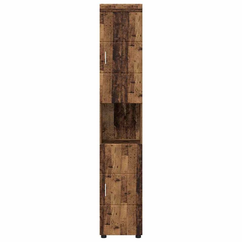 Casa si Gradina - Mobilier - Mobilier baie - Corpuri baie - Dulap de Baie TULUM Lemn vechi 37 x 31.5 x 203 cm Lemn compozit - Infinity.ro