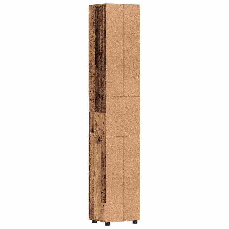 Casa si Gradina - Mobilier - Mobilier baie - Corpuri baie - Dulap de Baie TULUM Lemn vechi 37 x 31.5 x 203 cm Lemn compozit - Infinity.ro