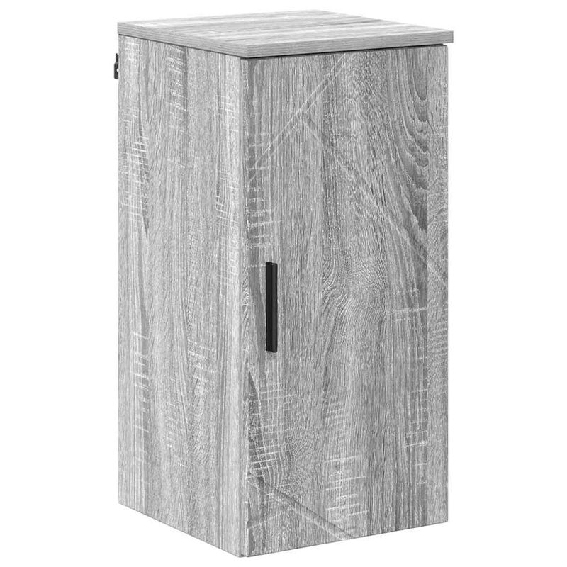 Casa si Gradina - Mobilier - Mobilier baie - Corpuri baie - Dulap de Baie cu usa sonoma gri 30 x 31.5 x 61 cm Lemn compozit - Infinity.ro