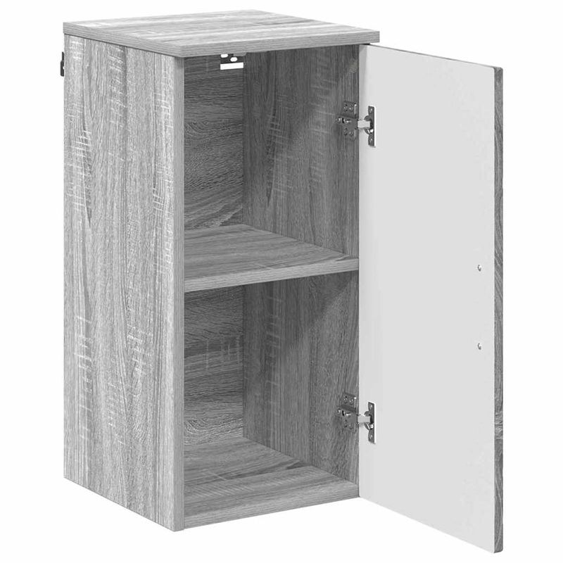 Casa si Gradina - Mobilier - Mobilier baie - Corpuri baie - Dulap de Baie cu usa sonoma gri 30 x 31.5 x 61 cm Lemn compozit - Infinity.ro