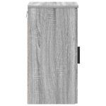 Casa si Gradina - Mobilier - Mobilier baie - Corpuri baie - Dulap de Baie cu usa sonoma gri 30 x 31.5 x 61 cm Lemn compozit - Infinity.ro