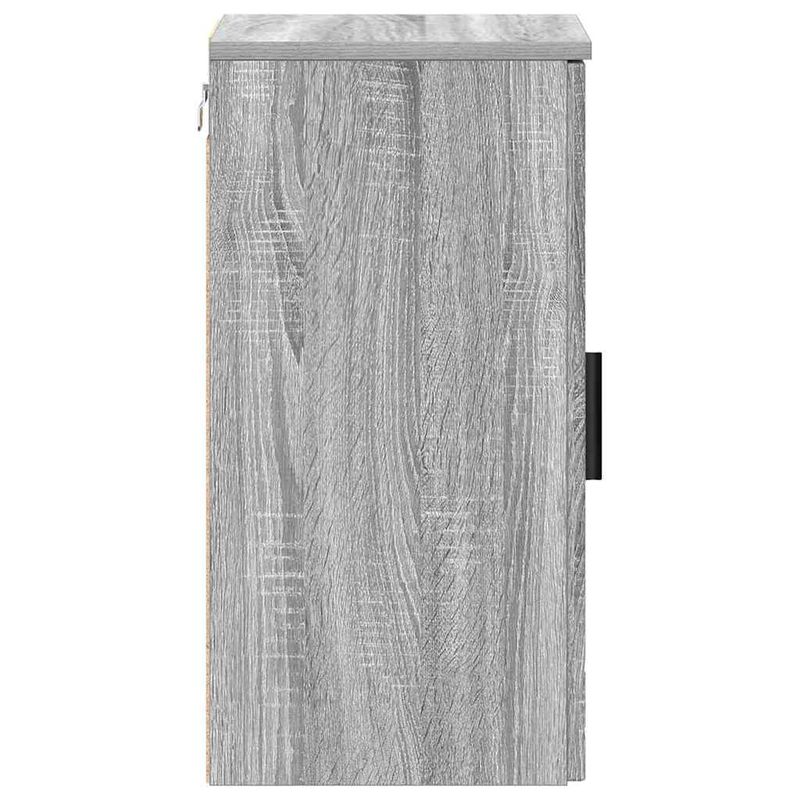 Casa si Gradina - Mobilier - Mobilier baie - Corpuri baie - Dulap de Baie cu usa sonoma gri 30 x 31.5 x 61 cm Lemn compozit - Infinity.ro
