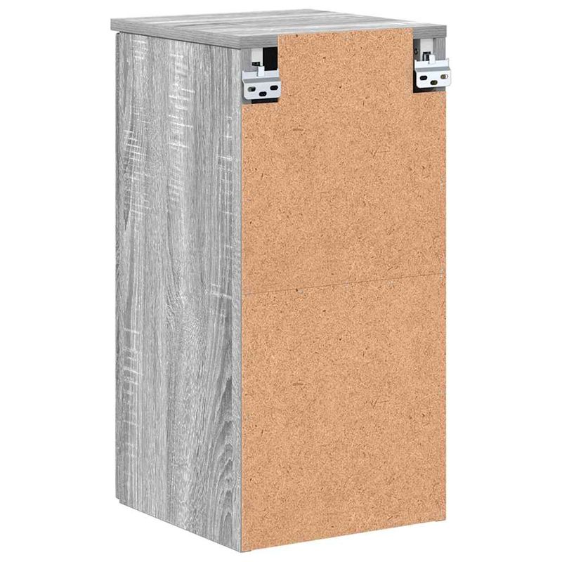 Casa si Gradina - Mobilier - Mobilier baie - Corpuri baie - Dulap de Baie cu usa sonoma gri 30 x 31.5 x 61 cm Lemn compozit - Infinity.ro
