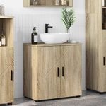 Casa si Gradina - Mobilier - Mobilier baie - Corpuri baie - Dulap de Baie Stejar sonoma 61 x 35 x 64 cm Lemn compozit - Infinity.ro