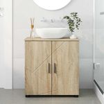 Casa si Gradina - Mobilier - Mobilier baie - Corpuri baie - Dulap de Baie Stejar sonoma 61 x 35 x 64 cm Lemn compozit - Infinity.ro