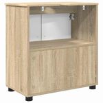 Casa si Gradina - Mobilier - Mobilier baie - Corpuri baie - Dulap de Baie Stejar sonoma 61 x 35 x 64 cm Lemn compozit - Infinity.ro