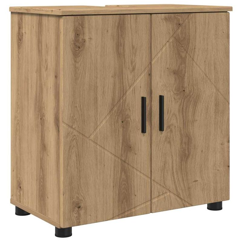 Casa si Gradina - Mobilier - Mobilier baie - Corpuri baie - Dulap de Baie stejar artizanal 61 x 35 x 64 cm Lemn compozit - Infinity.ro