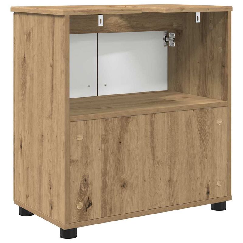 Casa si Gradina - Mobilier - Mobilier baie - Corpuri baie - Dulap de Baie stejar artizanal 61 x 35 x 64 cm Lemn compozit - Infinity.ro