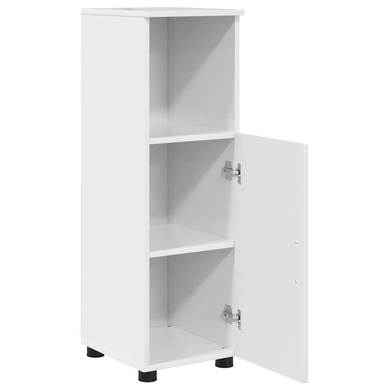 Casa si Gradina - Mobilier - Mobilier baie - Corpuri baie - Dulap de Baie Alb foarte lucios 30 x 35 x 95 cm Lemn compozit - Infinity.ro