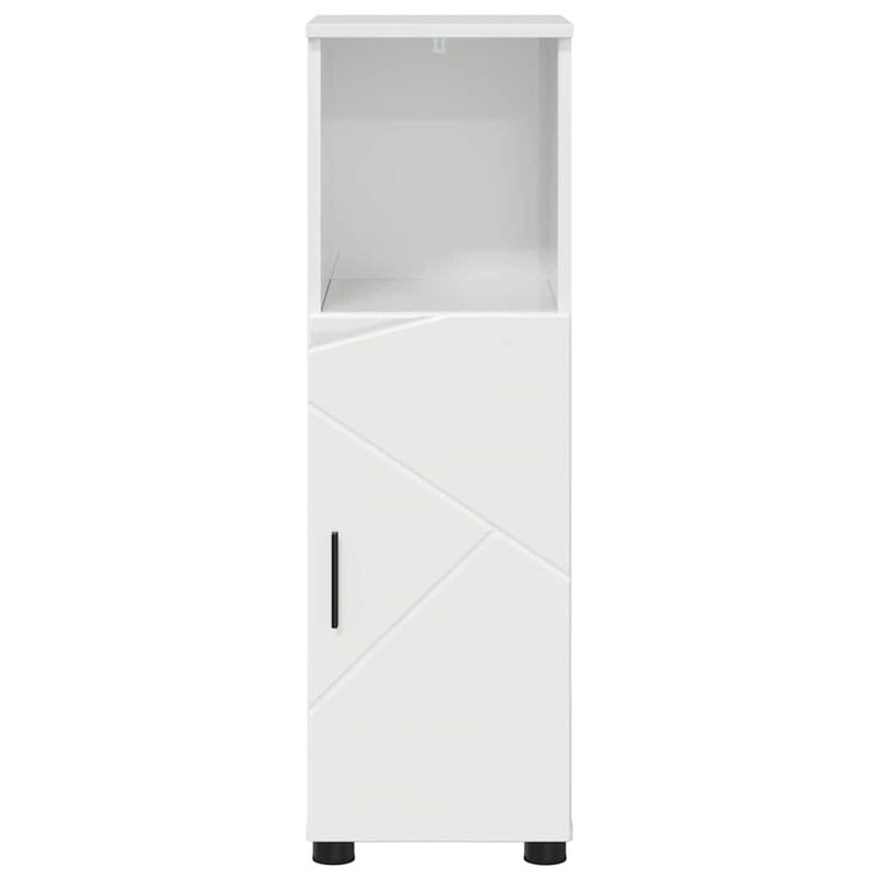 Casa si Gradina - Mobilier - Mobilier baie - Corpuri baie - Dulap de Baie Alb foarte lucios 30 x 35 x 95 cm Lemn compozit - Infinity.ro