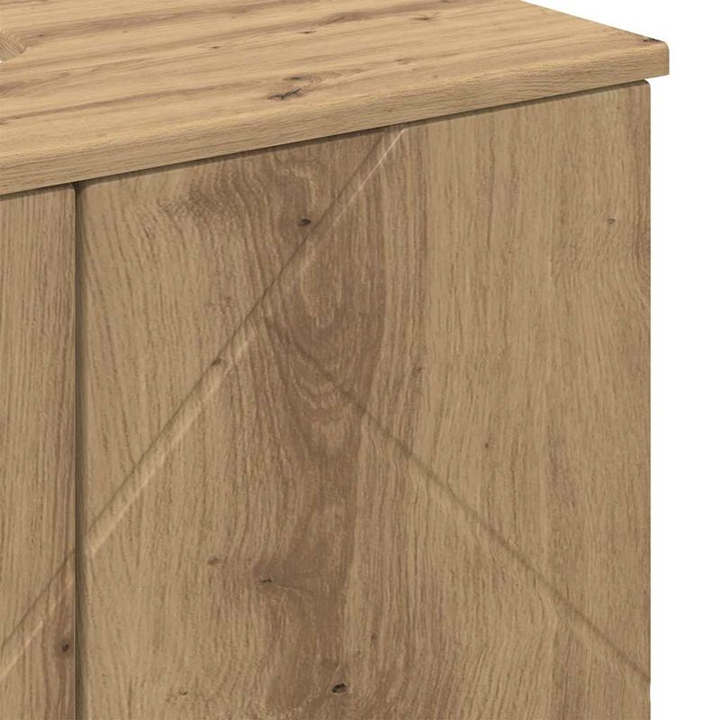 Casa si Gradina - Mobilier - Mobilier baie - Corpuri baie - Dulap de Baie stejar artizanal 61 x 35 x 64 cm Lemn compozit - Infinity.ro