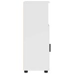Casa si Gradina - Mobilier - Mobilier baie - Corpuri baie - Dulap de Baie Alb foarte lucios 30 x 35 x 95 cm Lemn compozit - Infinity.ro