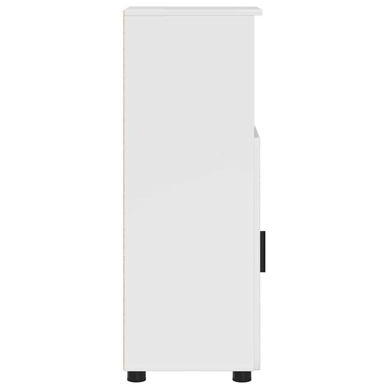 Casa si Gradina - Mobilier - Mobilier baie - Corpuri baie - Dulap de Baie Alb foarte lucios 30 x 35 x 95 cm Lemn compozit - Infinity.ro