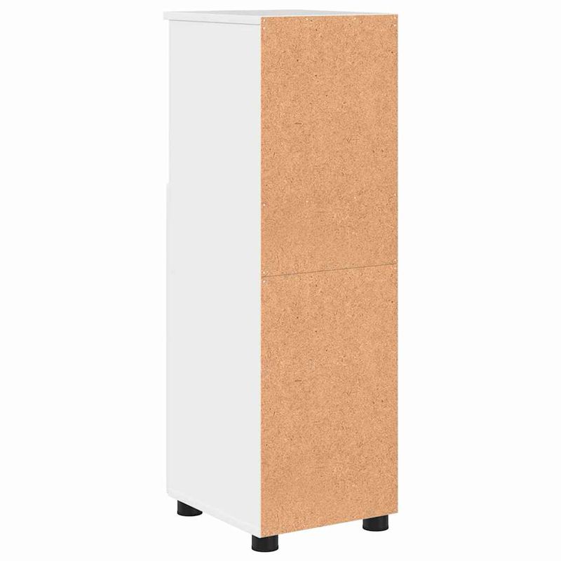 Casa si Gradina - Mobilier - Mobilier baie - Corpuri baie - Dulap de Baie Alb foarte lucios 30 x 35 x 95 cm Lemn compozit - Infinity.ro