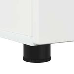 Casa si Gradina - Mobilier - Mobilier baie - Corpuri baie - Dulap de Baie Alb foarte lucios 30 x 35 x 95 cm Lemn compozit - Infinity.ro
