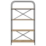 Casa si Gradina - Mobilier - Biblioteci si rafturi - Biblioteci - Raft pentru carti stejar artizanal 80 x 30 x 146 cm - Infinity.ro