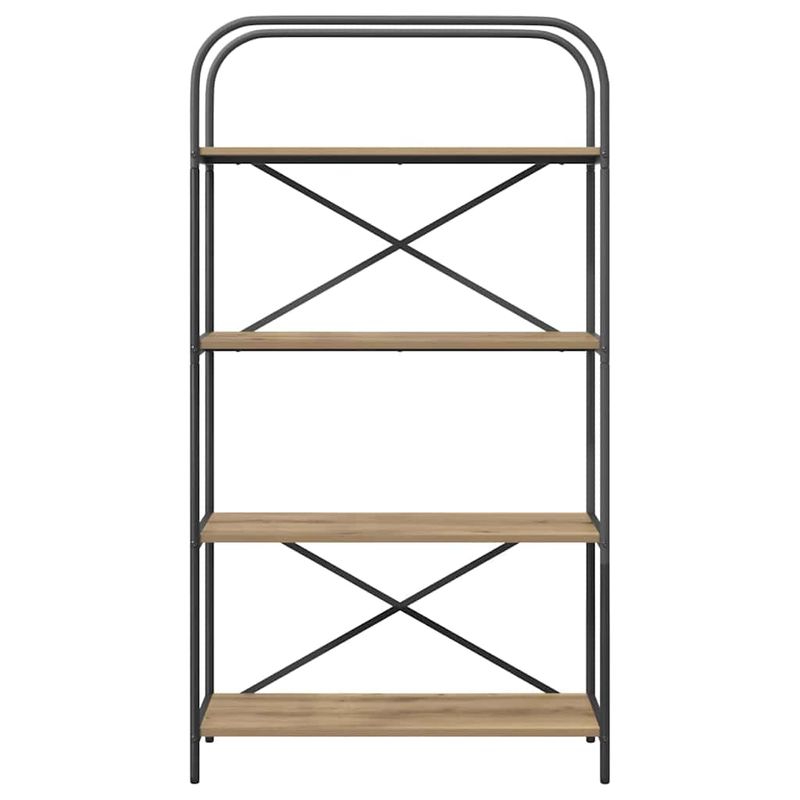 Casa si Gradina - Mobilier - Biblioteci si rafturi - Biblioteci - Raft pentru carti stejar artizanal 80 x 30 x 146 cm - Infinity.ro