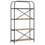 Casa si Gradina - Mobilier - Biblioteci si rafturi - Biblioteci - Raft pentru carti stejar artizanal 80 x 30 x 146 cm - Infinity.ro