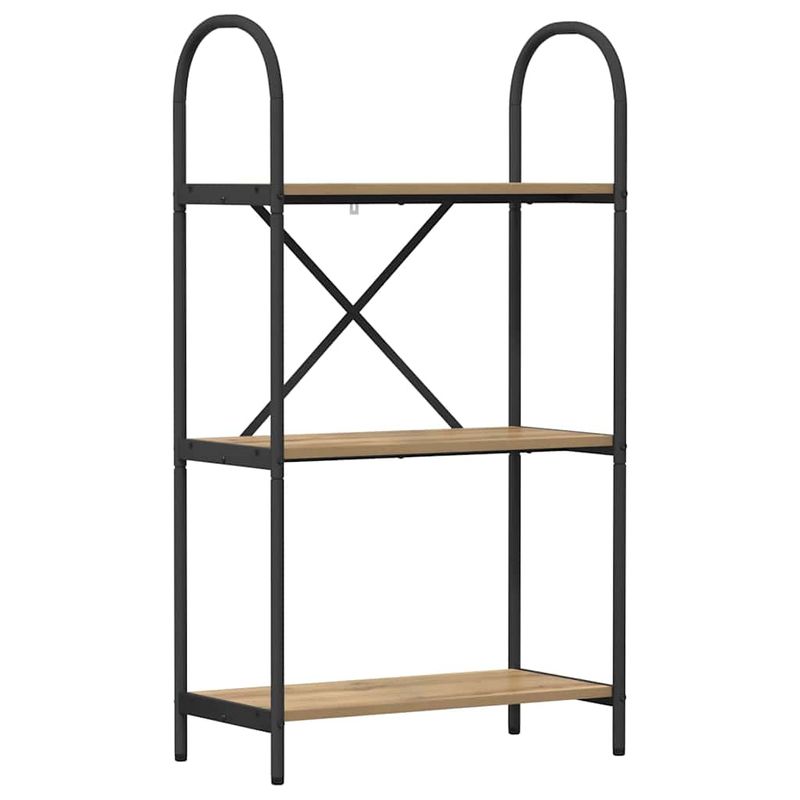 Casa si Gradina - Mobilier - Biblioteci si rafturi - Biblioteci - Raft pentru carti stejar artizanal 60 x 30 x 109 cm - Infinity.ro