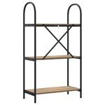 Casa si Gradina - Mobilier - Biblioteci si rafturi - Biblioteci - Raft pentru carti stejar artizanal 60 x 30 x 109 cm - Infinity.ro