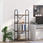 Casa si Gradina - Mobilier - Biblioteci si rafturi - Biblioteci - Raft pentru carti Lemn vechi 60 x 30 x 146 cm Lemn compozit - Infinity.ro