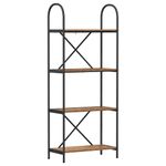 Casa si Gradina - Mobilier - Biblioteci si rafturi - Biblioteci - Raft pentru carti Lemn vechi 60 x 30 x 146 cm Lemn compozit - Infinity.ro