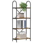 Casa si Gradina - Mobilier - Biblioteci si rafturi - Biblioteci - Raft pentru carti Lemn vechi 60 x 30 x 146 cm Lemn compozit - Infinity.ro