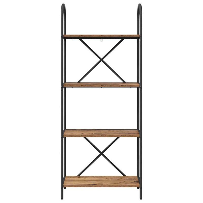 Casa si Gradina - Mobilier - Biblioteci si rafturi - Biblioteci - Raft pentru carti Lemn vechi 60 x 30 x 146 cm Lemn compozit - Infinity.ro