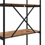 Casa si Gradina - Mobilier - Biblioteci si rafturi - Biblioteci - Raft pentru carti Lemn vechi 60 x 30 x 146 cm Lemn compozit - Infinity.ro