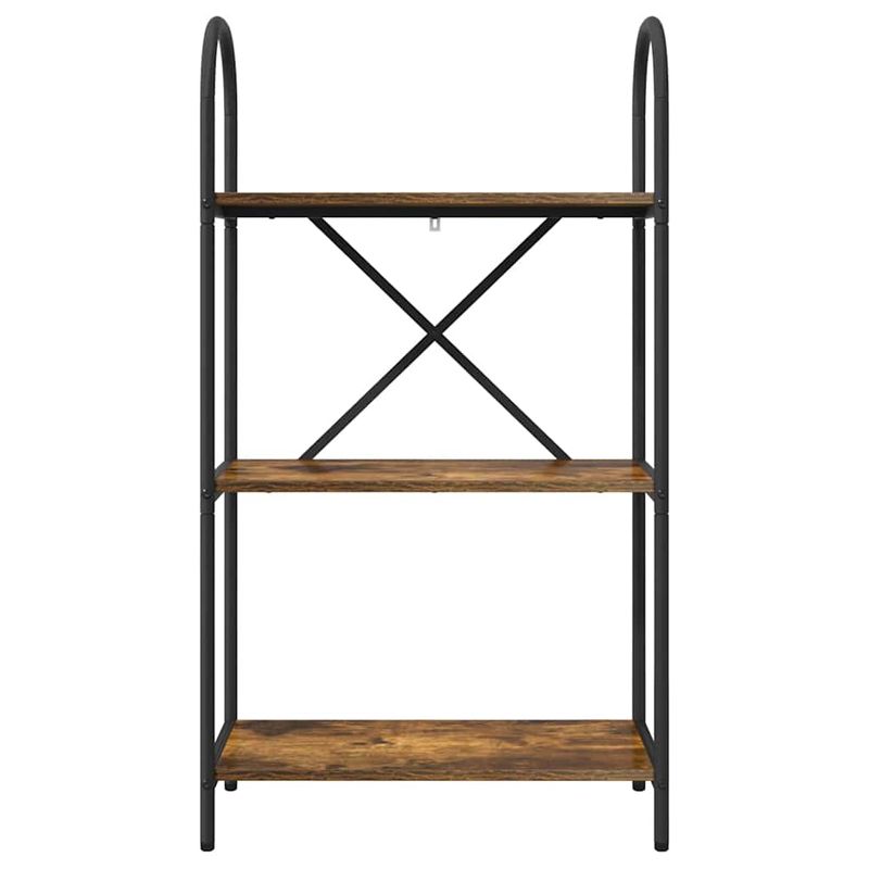 Casa si Gradina - Mobilier - Biblioteci si rafturi - Biblioteci - Raft pentru carti Stejar afumat 60 x 30 x 109 cm Lemn compozit - Infinity.ro