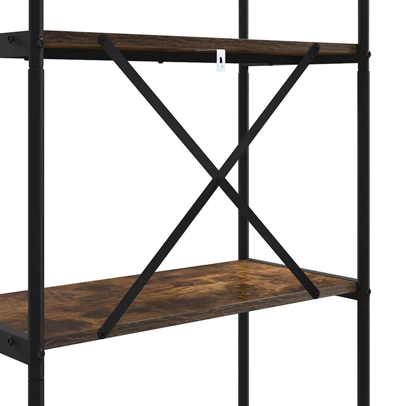Casa si Gradina - Mobilier - Biblioteci si rafturi - Biblioteci - Raft pentru carti Stejar afumat 60 x 30 x 109 cm Lemn compozit - Infinity.ro