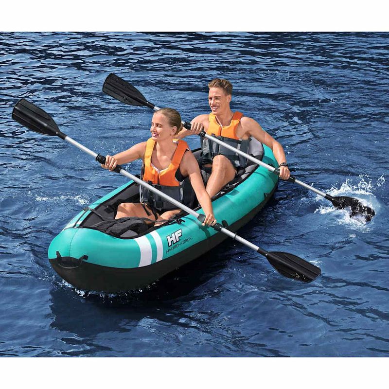 Sport si Outdoor - Sporturi acvatice - Rafting, caiac si canoe - Bestway Caiac Hydro-Force Ventura x 2, 330x86 cm - Infinity.ro