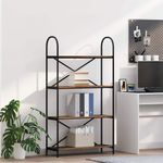 Casa si Gradina - Mobilier - Biblioteci si rafturi - Biblioteci - Raft pentru carti Lemn vechi 80 x 30 x 146 cm Lemn compozit - Infinity.ro