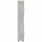 Casa si Gradina - Mobilier - Mobilier baie - Corpuri baie - Dulap de Baie TULUM Gri beton 37 x 31.5 x 203 cm Lemn compozit - Infinity.ro
